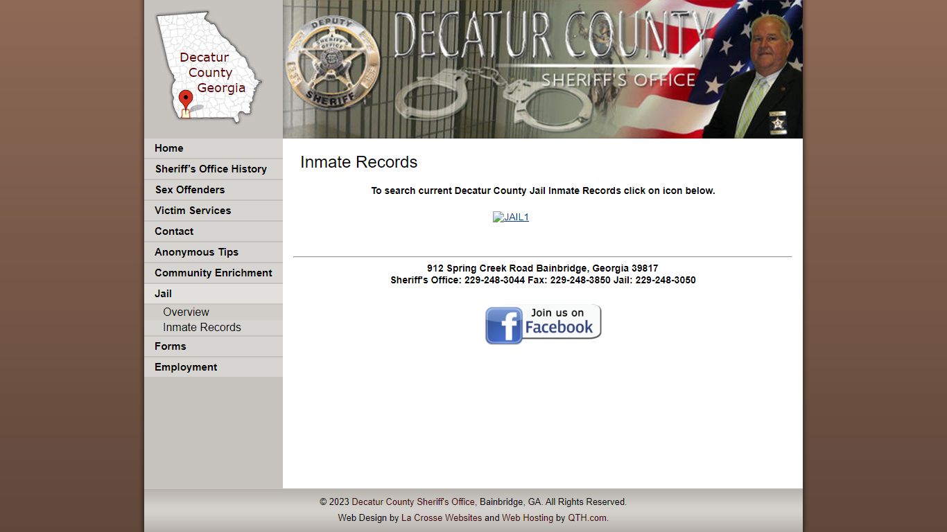 Inmate Records | Decatur County Sheriff's Office